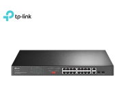 TP-Link TL-SG1218MP | สวิตช์ Gigabit PoE+ 16 พอร์ต + 2 Uplink + 2 Combo SFP | PoE 250W | 19" Rack 1U (ประกัน Synnex)