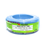 สายไฟ YAZAKI 60227 IEC 01 THW 1x2.5 ตร.มม. (สีฟ้าอ่อน) ยาว 100 เมตร