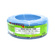 สายไฟ YAZAKI 60227 IEC 01 THW 1x2.5 ตร.มม. (สีฟ้าอ่อน) ยาว 100 เมตร
