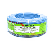 สายไฟ YAZAKI 60227 IEC 01 THW 1x2.5 ตร.มม. (สีฟ้าอ่อน) ยาว 100 เมตร