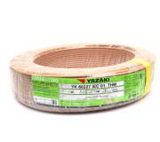 สายไฟ YAZAKI THW 1x6 สีน้ำตาล ยาว 100 เมตร