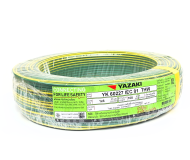 สายไฟ YAZAKI THW 1x6 สีเขียว/เหลือง ยาว 100 เมตร