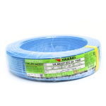 สายไฟ YAZAKI THW 1x6 สีฟ้าอ่อน ยาว 100 เมตร