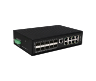 Gigabit Industrial L2 Managed Switch 8 GE + 10 GE (SFP) hasivo G1200W-8G-10S