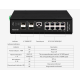 สวิตช์ Gigabit อุตสาหกรรมแบบ L2 จัดการได้ Hasivo รุ่น G1200W-8G-4S มาพร้อม 8 พอร์ต Gigabit Ethernet และ 4 พอร์ต SFP รองรับการใช้งานอุตสาหกรรม ทนต่ออุณหภูมิสูง