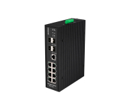 Gigabit Industrial L2 Managed Switch 8 GE + 4 GE (SFP) hasivo G1200W-8G-4S