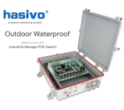 Waterproof Industrial Managed PoE Switch 4 POE + 2 SFP (IP68) กันน้ำ Waterproof Industrial Managed PoE Switch 4 POE + 2 SFP (IP68) กันน้ำ
