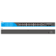 Full Gigabit PoE Switch 24 Port (10/100/1000M) ยี่ห้อ hasivo รุ่น S2800P-24G-2TS รองรับ 24 พอร์ต PoE และ 2 พอร์ต Uplink พร้อมพอร์ต SFP สำหรับการเชื่อมต่อที่รวดเร็ว มีการจ่ายไฟสูงสุด 300W