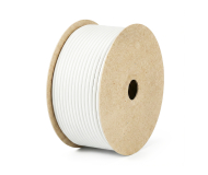 ปลอกเครื่องพิมพ์สายไฟ PVC สีขาว น้ำหนัก 0.5 กก./ม้วน