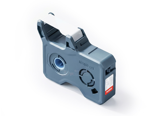 ตลับผ้าหมึกสีขาว สำหรับเครื่องพิมพ์ปลอกสาย NIIMBOT C1 70m/roll