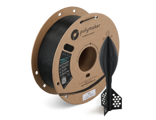 เส้นพลาสติก Polymaker HT-PLA Pro Black PA20001 สีดำ ขนาด 1.75 มม. น้ำหนัก 1 กก. สำหรับเครื่องพิมพ์ 3 มิติระบบ FDM