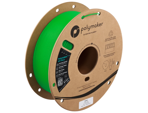 Polymaker HT-PLA Green 1.75mm 1KG เส้นพลาสติกเครื่องพิมพ์ 3 มิติ สีเขียว