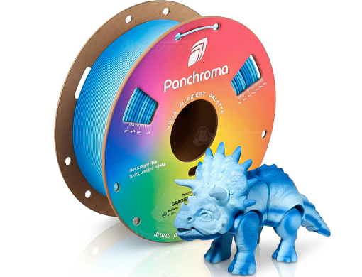 Panchroma Gradient Matte PLA Gradient Matte Sky Panchroma Gradient Matte PLA Sky 1.75mm filament spool