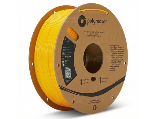 Polymaker PolyLite PLA Pro สีเหลือง 1.75mm 1kg ฟิลาเมนต์พิมพ์ 3D