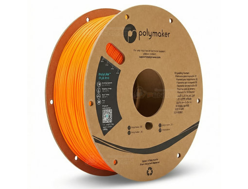 Polymaker PolyLite PLA Pro สีส้ม Orange 1.75mm 1kg ฟิลาเมนต์พิมพ์ 3D