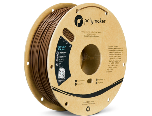 Polymaker PolyLite PLA Pro 1.75mm 1KG Brown filament