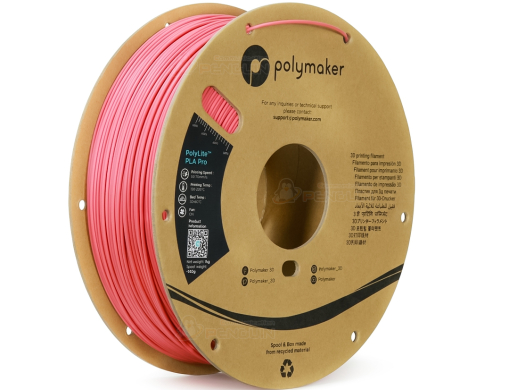 Polymaker PolyLite PLA Pro Light Red 1.75mm 1KG เส้นพลาสติก PLA Pro สีแดง สำหรับเครื่องพิมพ์ 3D Printer