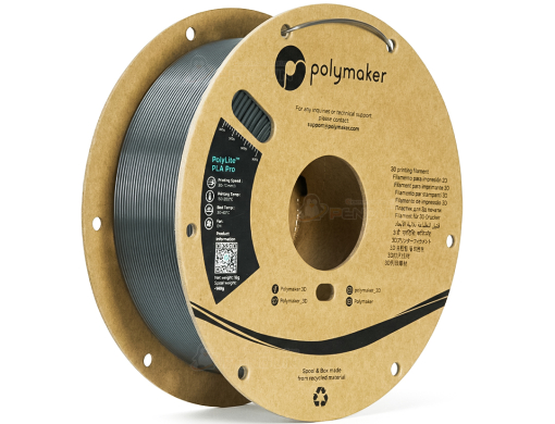 Polymaker PolyLite PLA Pro 1.75mm 1KG Dark Grey 3D Printer Filament