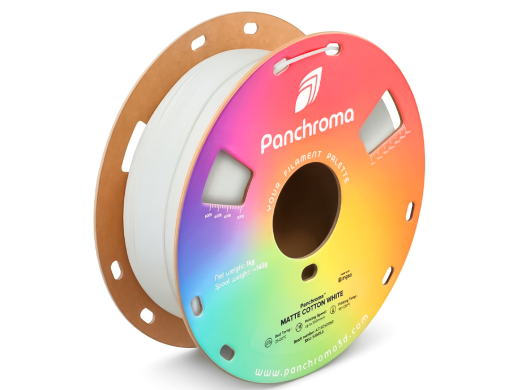 Polymaker Panchroma Matte PLA 1.75mm Matte Cotton White เส้นพิมพ์ 3D สีขาวด้าน
