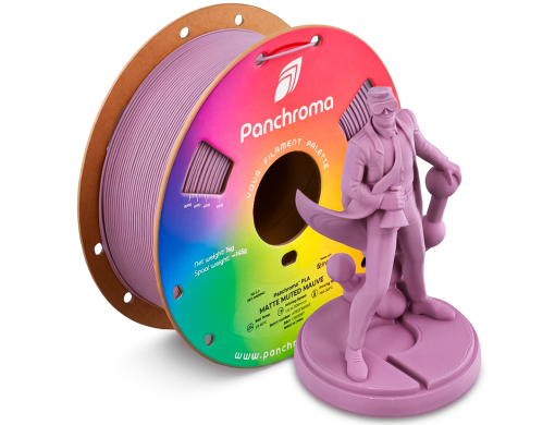 เส้นพลาสติก 3D Printer Polymaker Panchroma Matte PLA Muted Mauve CA04097 สีม่วงอมชมพูหม่น ผิวด้าน