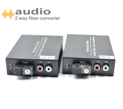 2-WAY AUDIO FIBER CONVERTER 1 CH (2x1)