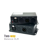 2-Way (XLR) Balanced Audio Fiber Optic Extender 1 ช่อง