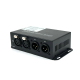 กล่องแปลงสัญญาณเสียง Balance Audio XLR ผ่านสายไฟเบอร์ออปติก Single-mode ระยะไกล 20 กิโลเมตร แบบ 2 ทิศทาง 2 ช่อง ไปกลับ (4 ช่องเชื่อมต่อ)