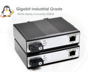 Industrial Media Converter 10/100/1000M (A+B) 20KM