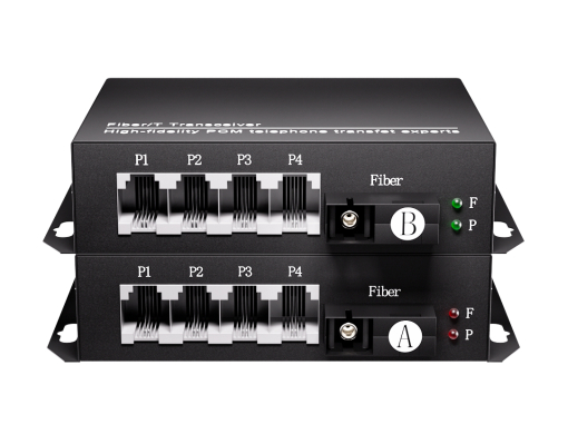 PCM Optical Telephone 4 CH SC 20KM