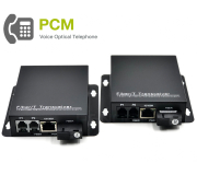 Telephone Optical (PCM) 2 Chanel + 1 Lan
