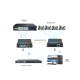 ตัวแปลงสัญญาณโทรศัพท์ PCM หรือ Voice 4 ช่อง และ Ethernet Port ความเร็ว 10/100 Mbps. 1 ช่อง ผ่านใยแก้วนำแสง ไฟเบอร์ออปติก