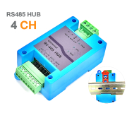 4-CH RS485 HUB (Industrial) ยึดรางปีกนก