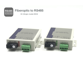 กล่องแปลงสัญญาณ RS485 to Fiber Optic  20km