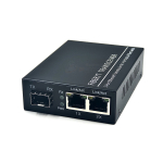 Gigabit SFP Media Switch 2 Port (10/100/1000)