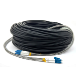 สายไฟเบอร์ออฟติก LC/UPC แบบ 4 Core ขนาด 5.0 mm ยาว 100 เมตร