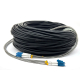 สายไฟเบอร์ออฟติก LC/UPC Single-mode แบบ 4 Core ขนาด 5.0 mm ยาว 100 เมตร