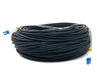 สายไฟเบอร์ออฟติก LC แบบ 2 Core ขนาด 5.0 mm ยาว 100 เมตร