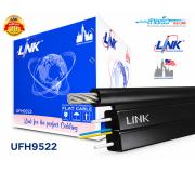 สายไฟเบอร์ออฟติก LINK UFH9522 Drop Wire 2 Core แบบแบน กล่อง 1000 เมตร สายไฟเบอร์ออฟติก LINK UFH9522 Drop Wire 2 Core แบบแบน กล่อง 1000 เมตร