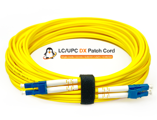 สายไฟเบอร์ออปติก Patch Cord LC/UPC (Duplex) 10 เมตร