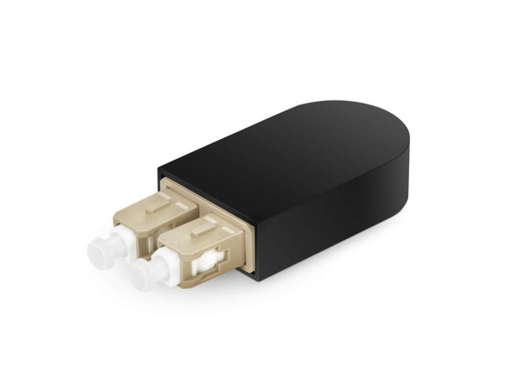 หัวทดสอบไฟเบอร์ SC-UPC Duplex Loopback OM2 50/125µm มัลติโหมด สำหรับทดสอบเครือข่ายใยแก้วนำแสง