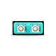 SC-UPC Duplex Loopback OM3 50/125µm อุปกรณ์ทดสอบไฟเบอร์ออปติกมัลติโหมด