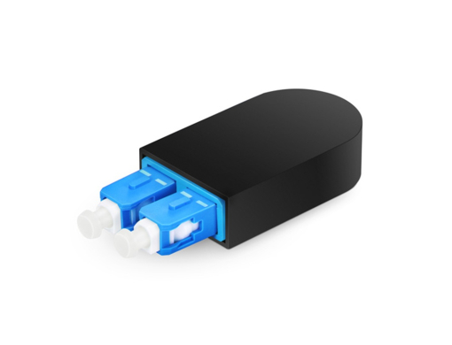 หัวทดสอบไฟเบอร์ SC-UPC Duplex Loopback OS2 9/125µm ซิงเกิลโหมด สำหรับทดสอบเครือข่ายใยแก้วนำแสง