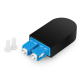 หัวทดสอบไฟเบอร์ SC-UPC Duplex Loopback OS2 9/125µm ซิงเกิลโหมด สำหรับทดสอบเครือข่ายใยแก้วนำแสง