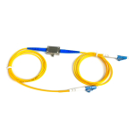LC/UPC ตัวลดทอนไฟเบอร์ออปติก ปรับค่าได้ (0–60 dB)