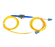 LC/UPC ตัวลดทอนไฟเบอร์ออปติก ปรับค่าได้ (0–60 dB)