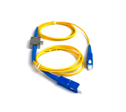 SC/UPC ตัวลดทอนสัญญาณไฟเบอร์ออปติก ปรับค่าได้ 0–60 dB