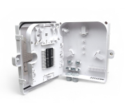 Fiber Optic Distribution Box 12 Core | 12 SC Adapter Slots | Outdoor Wall-Mount