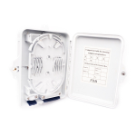 กล่องกระจายไฟเบอร์ออปติก 6 ช่อง (Fiber Distribution Box)