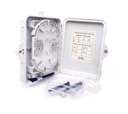 กล่องกระจายไฟเบอร์ออปติก 6 ช่อง (Fiber Distribution Box) กล่องกระจายไฟเบอร์ออปติก 6 ช่อง (Fiber Distribution Box)