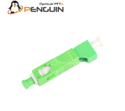 SC/APC (Male) to LC/APC (Female) SM 9/125 Hybrid Adapter